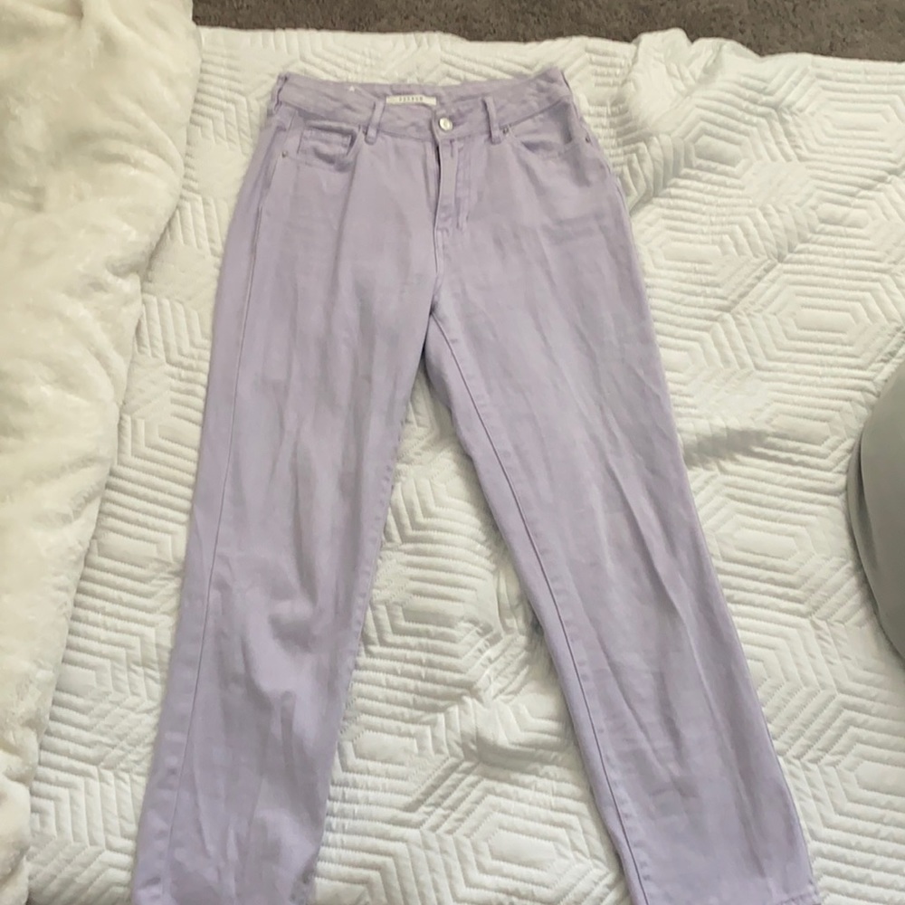 Purple pacsun mom jeans